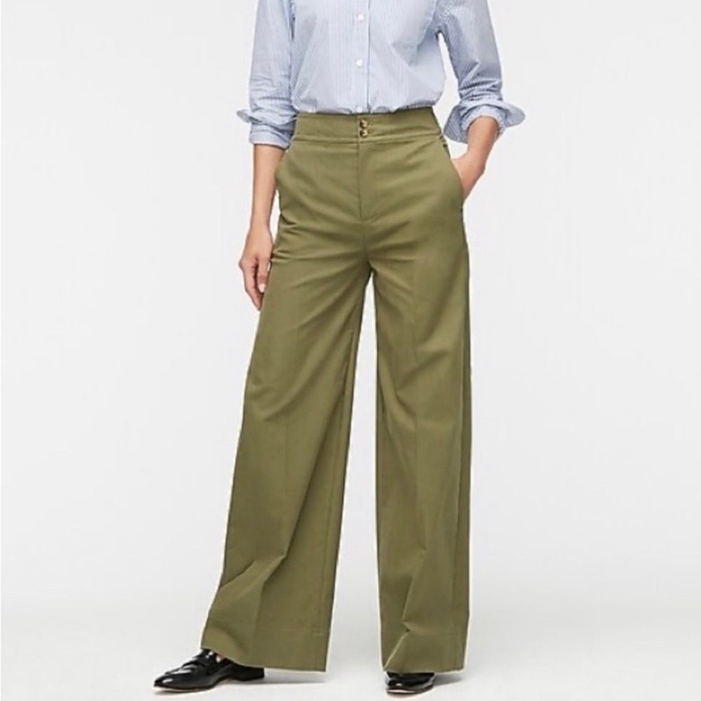 J. Crew Frankie Wideleg Trouser